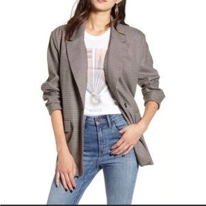 Treasure & Bond Women’s oversized check Blazer size M